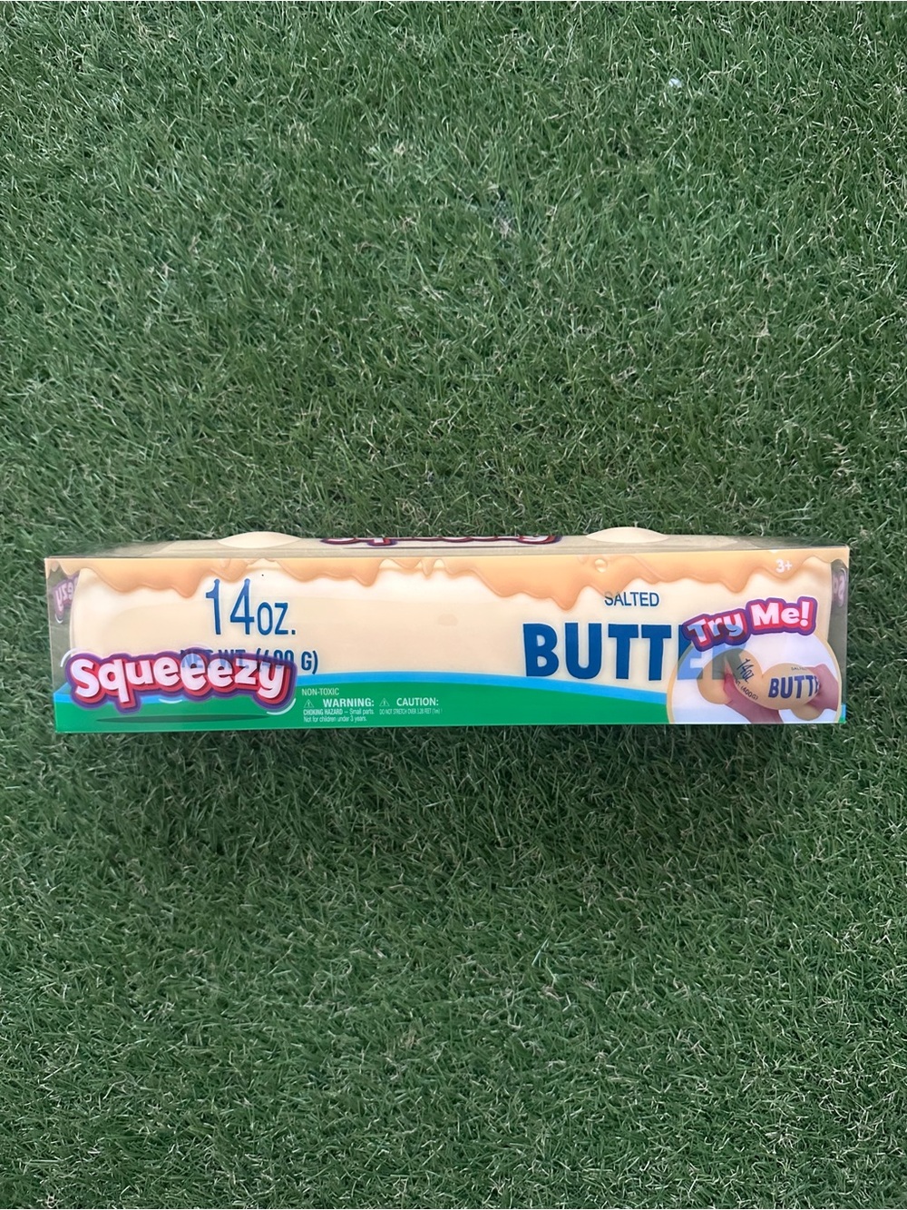 Squeeezy Viral Salted Butter 14oz Squishy Brand New